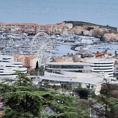 Apartman Cap D'agde Avec Piscine, Tennis Entierement Renove *